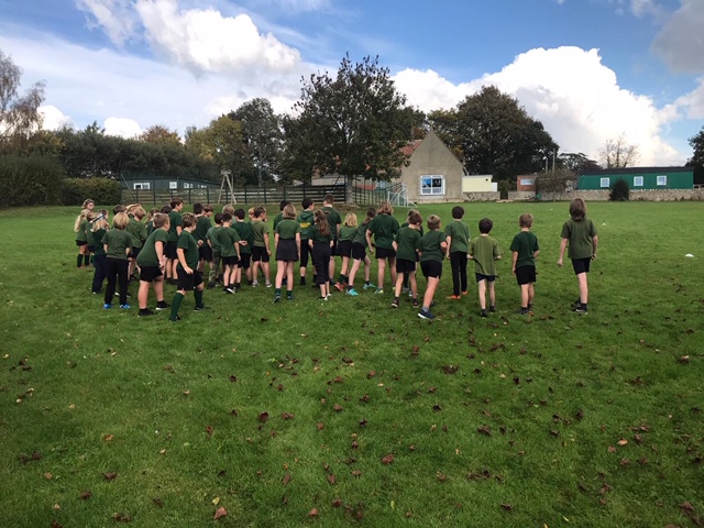 Class 3 And 4 Do Cross Country